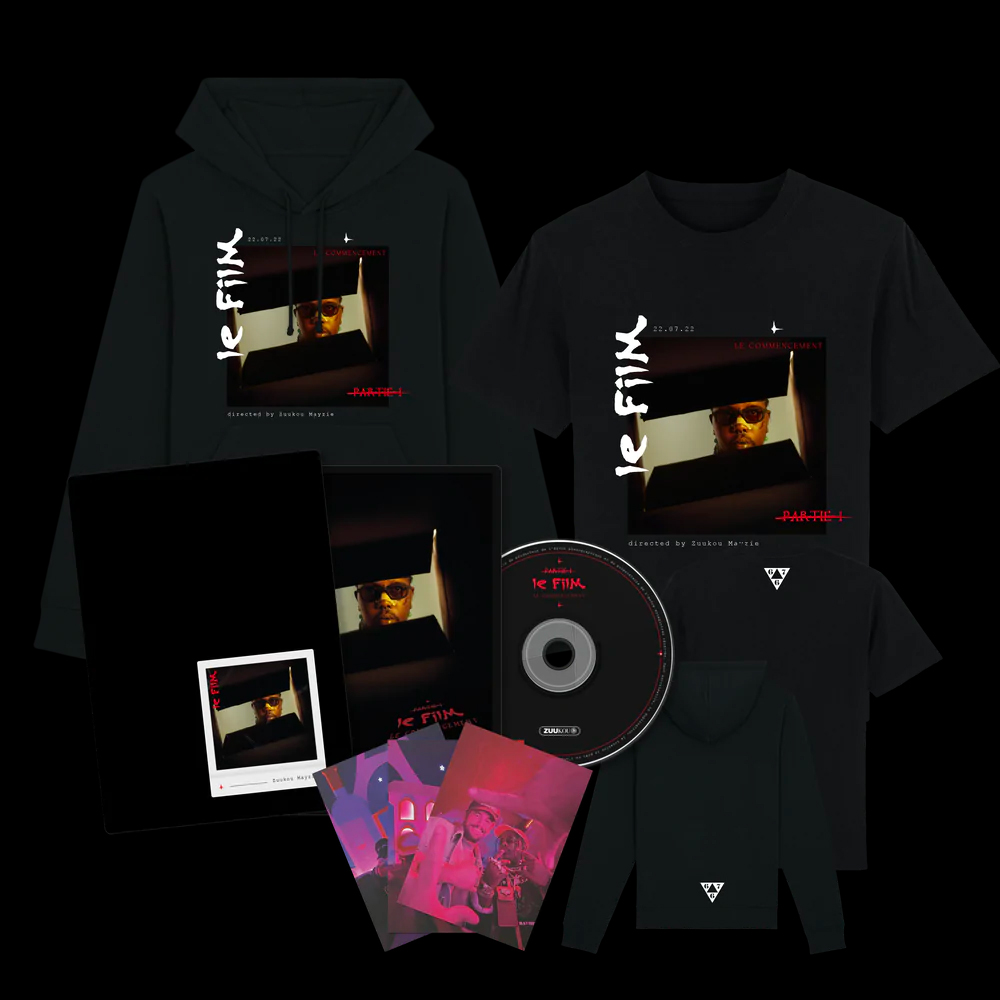 Pack Premium DVD + Hoodie + T-Shirt Noir